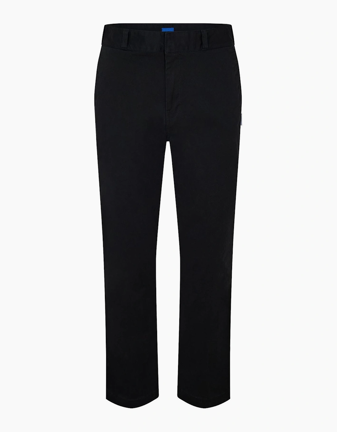 Solid Patterned Straight Chinos