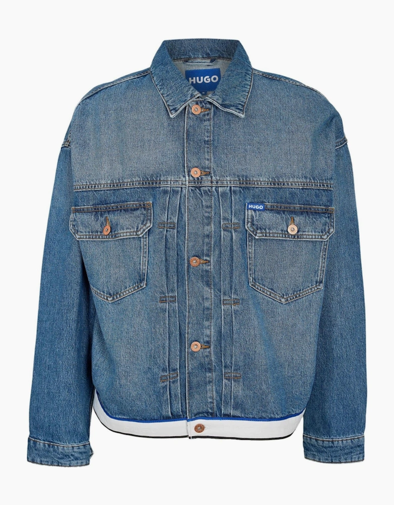 Mens Corso Tape 10259233 01 Denim Jacket