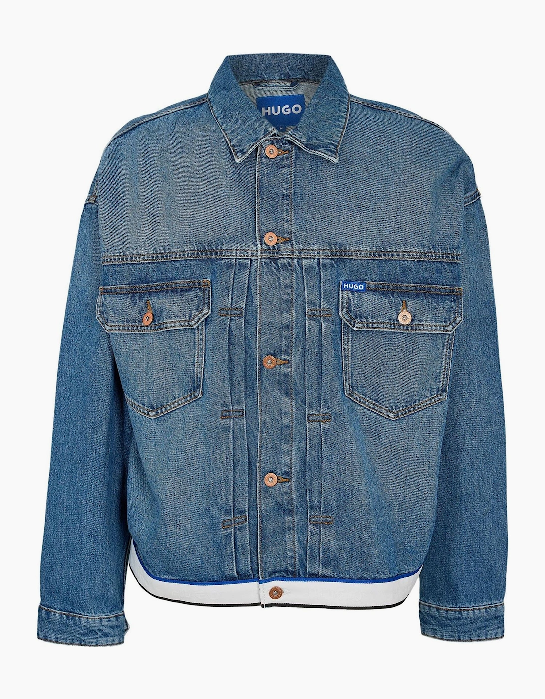 Mens Corso Tape 10259233 01 Denim Jacket