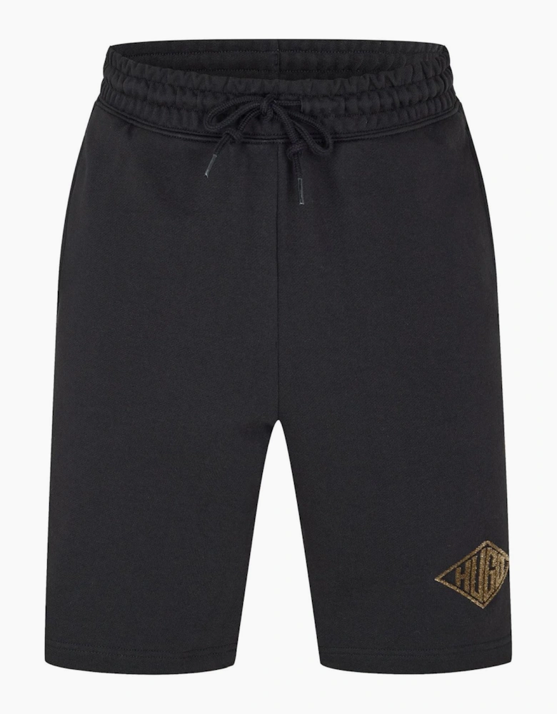 Logo Print Sweat Shorts with Elasticated Waistband