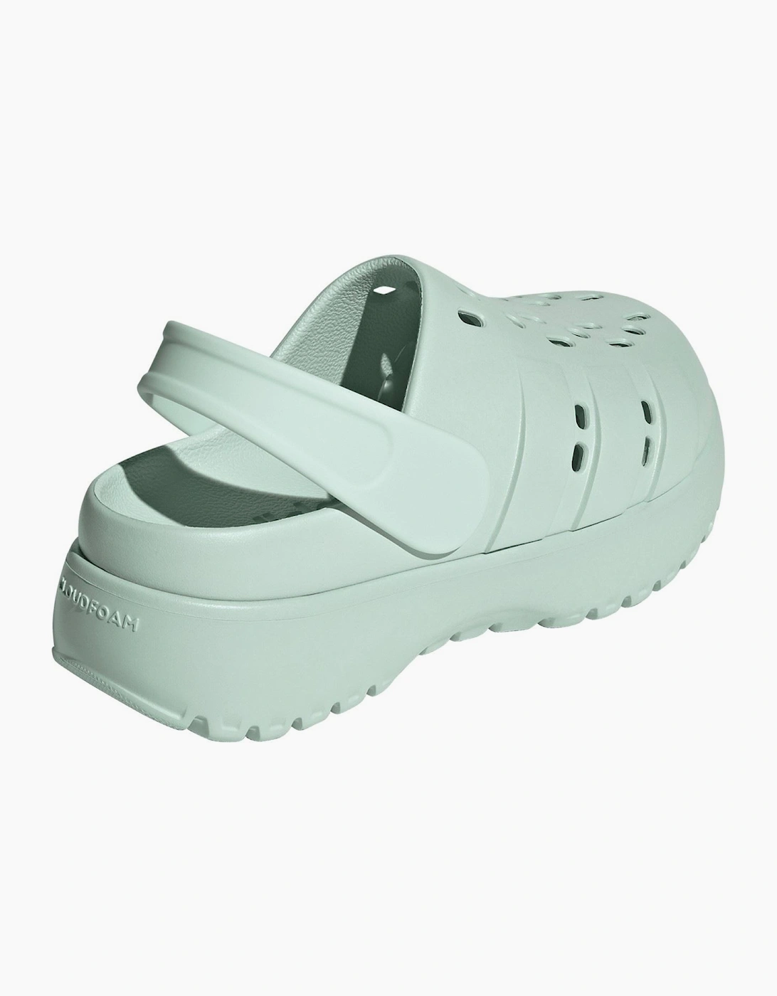 Adilette Closed Toe Platform Shuv Clogs