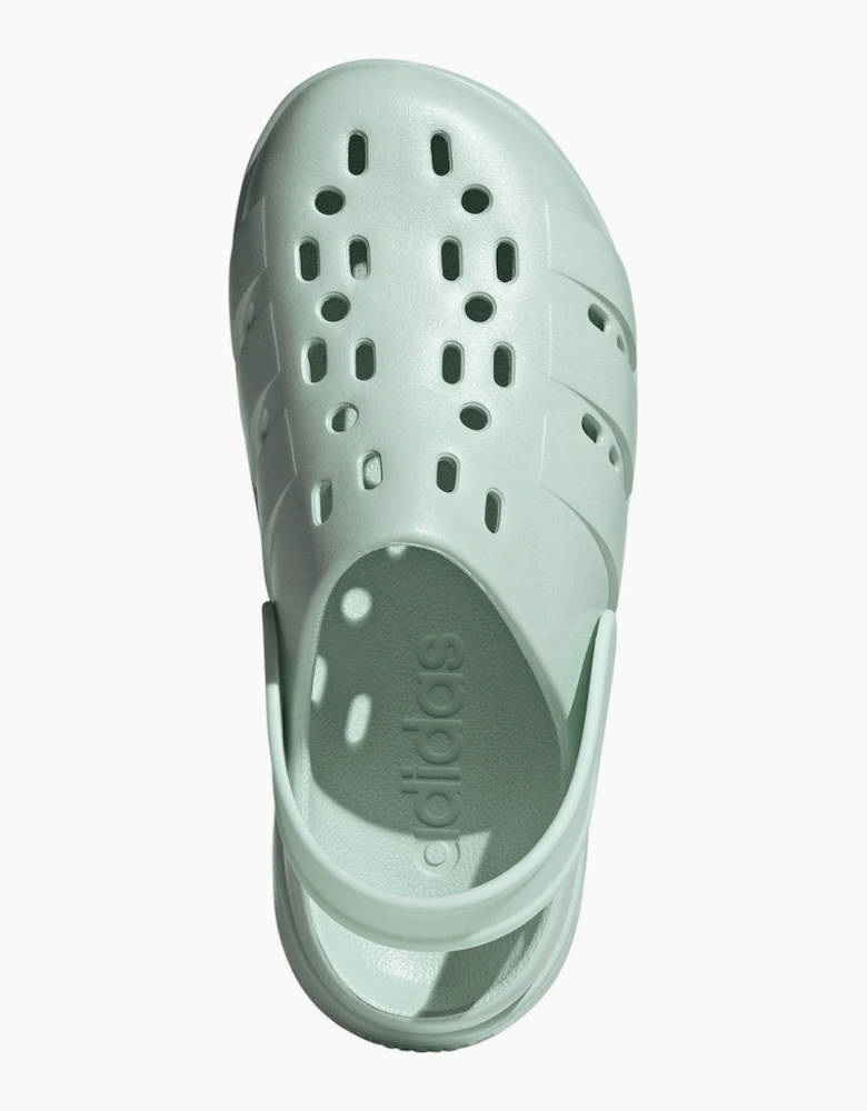Adilette Closed Toe Platform Shuv Clogs