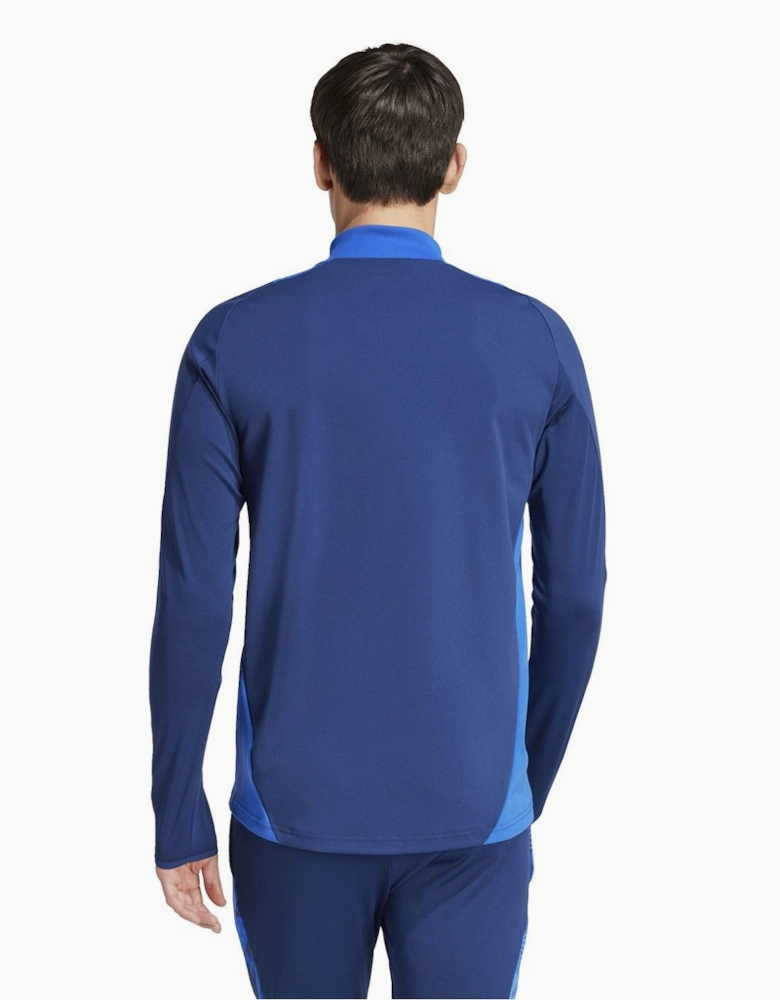 Mock Neck High Collar Raglan Sleeve Jersey Top