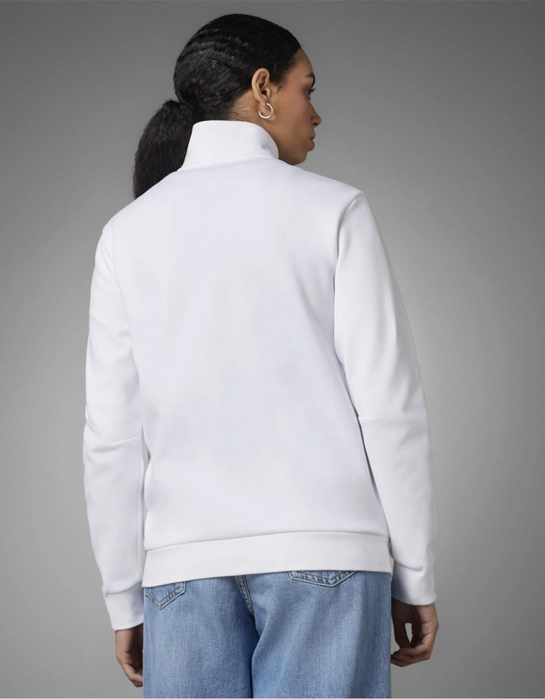 Funnel Neck High Collar Long Sleeve Athletic Top