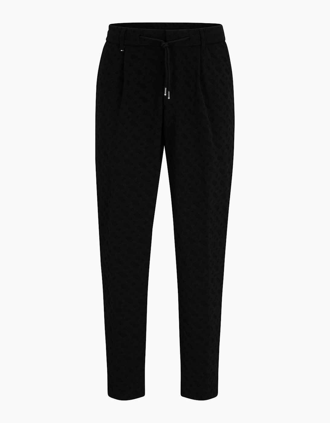 Perin Slim All Over Logo Patterned Chinos