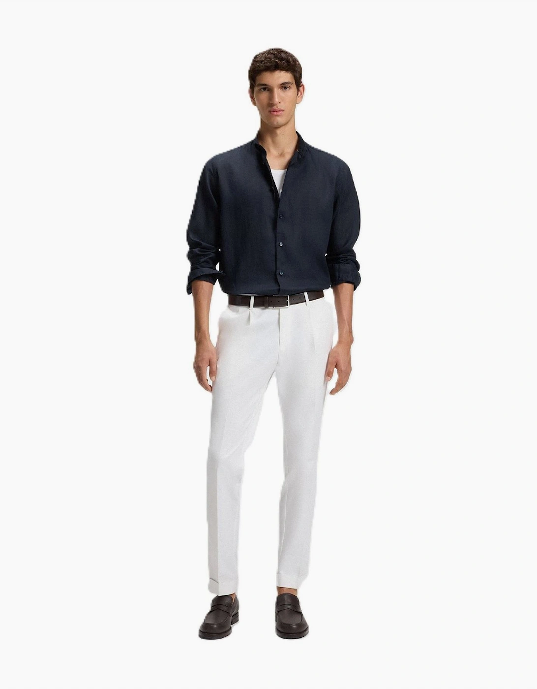 Liam Collared Button Down Long Sleeve Shirt