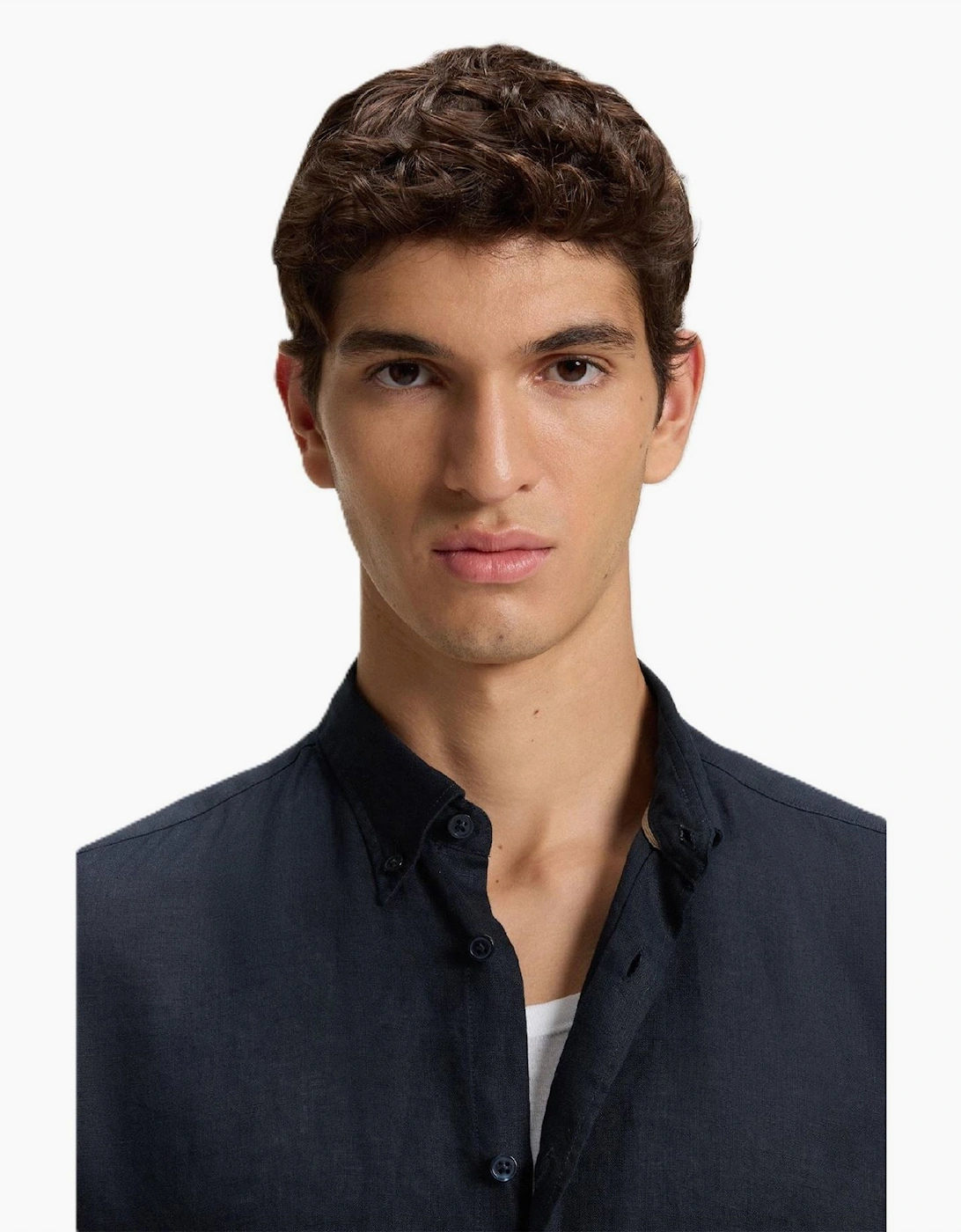 Liam Collared Button Down Long Sleeve Shirt