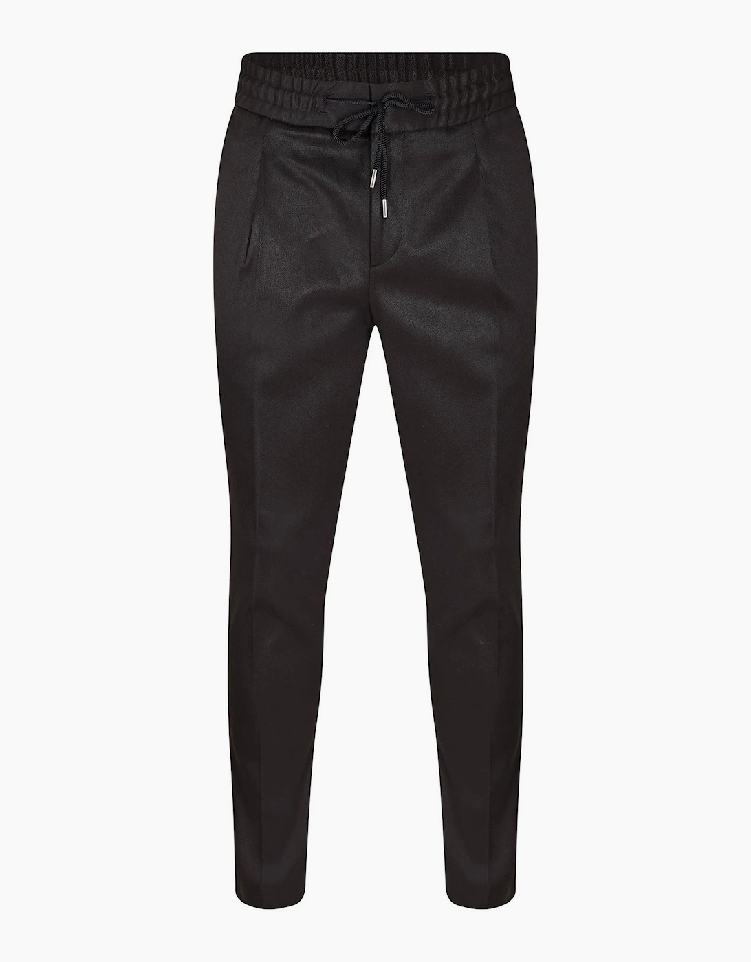 Solid Patterned Straight Trousers, 2 of 1
