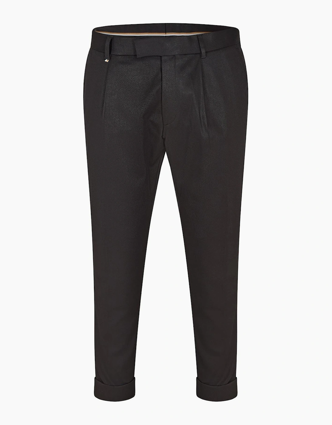 Pepe Solid Patterned Pleated Chinos