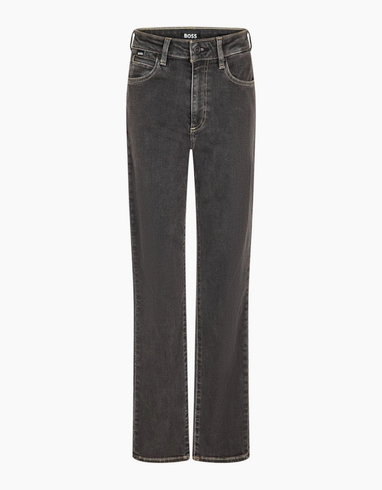 High Rise Slim Fit Five Pocket Jeans
