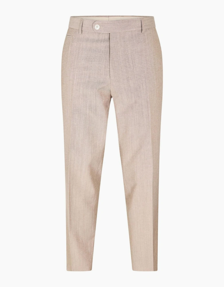 Genius Solid Patterned Straight Chinos