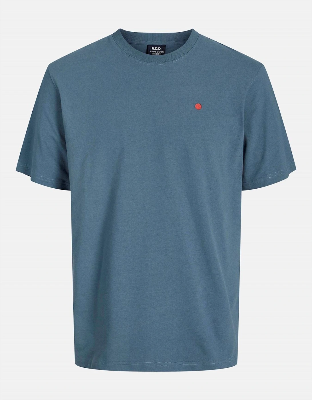 Embroidered Crew Neck Short Sleeve Jersey T-Shirt, 7 of 6