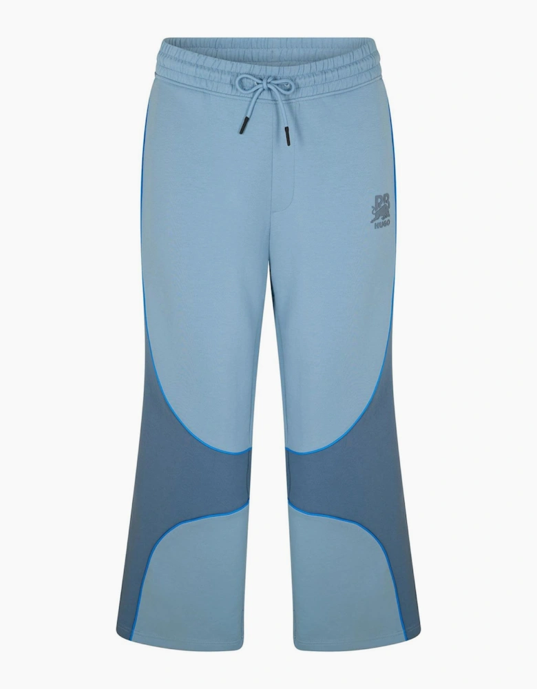 Color Block Wide Leg Joggers