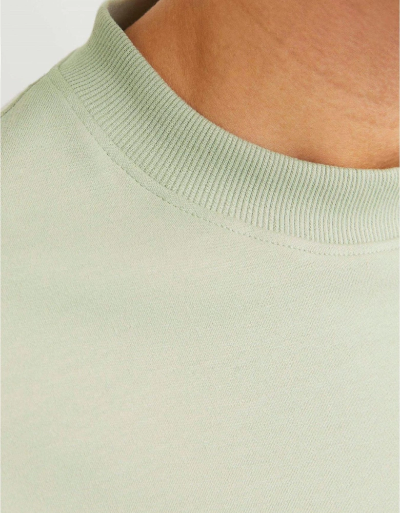 Printed Logo Crew Neck Long Sleeve Sweatshirt