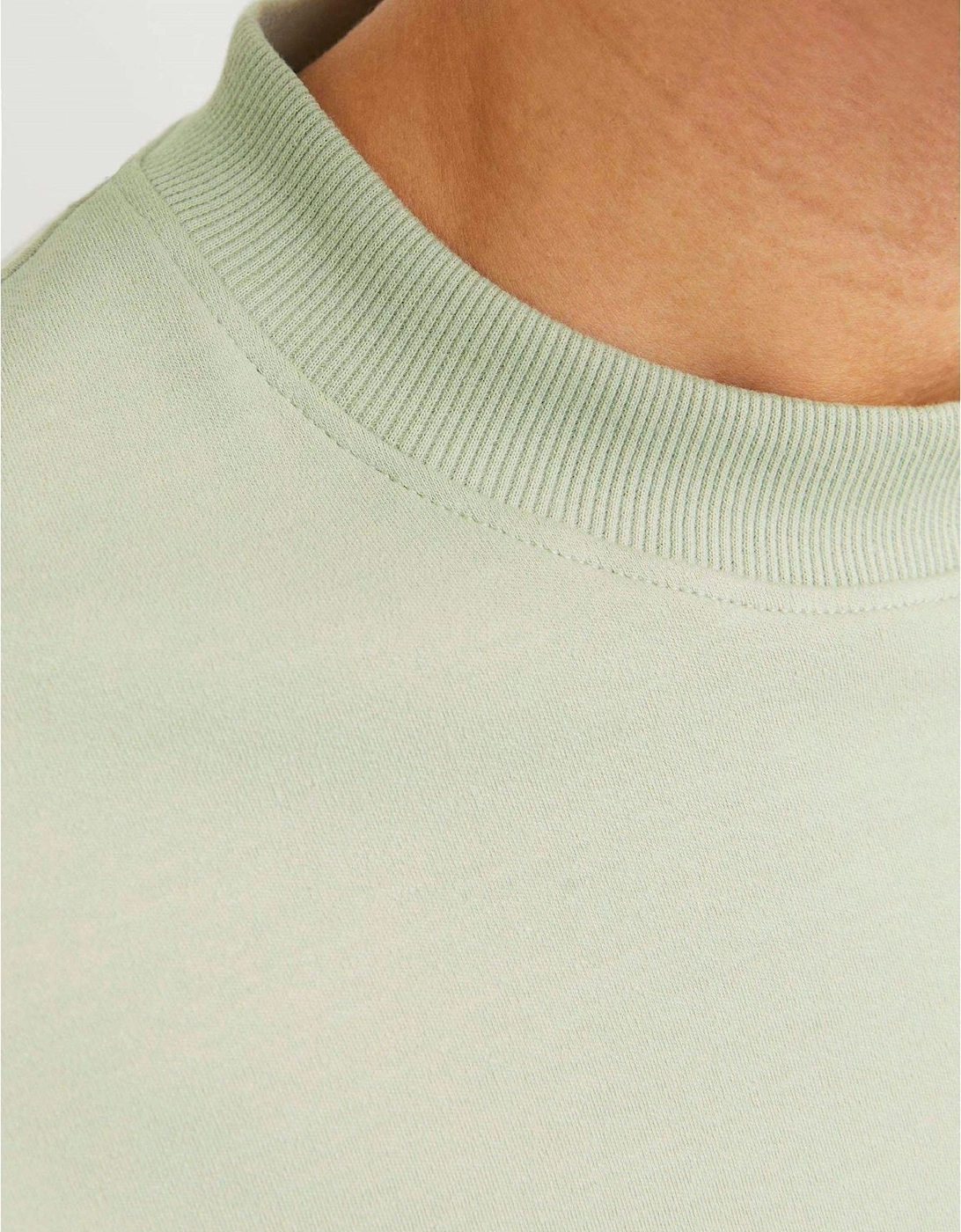Printed Logo Crew Neck Long Sleeve Sweatshirt