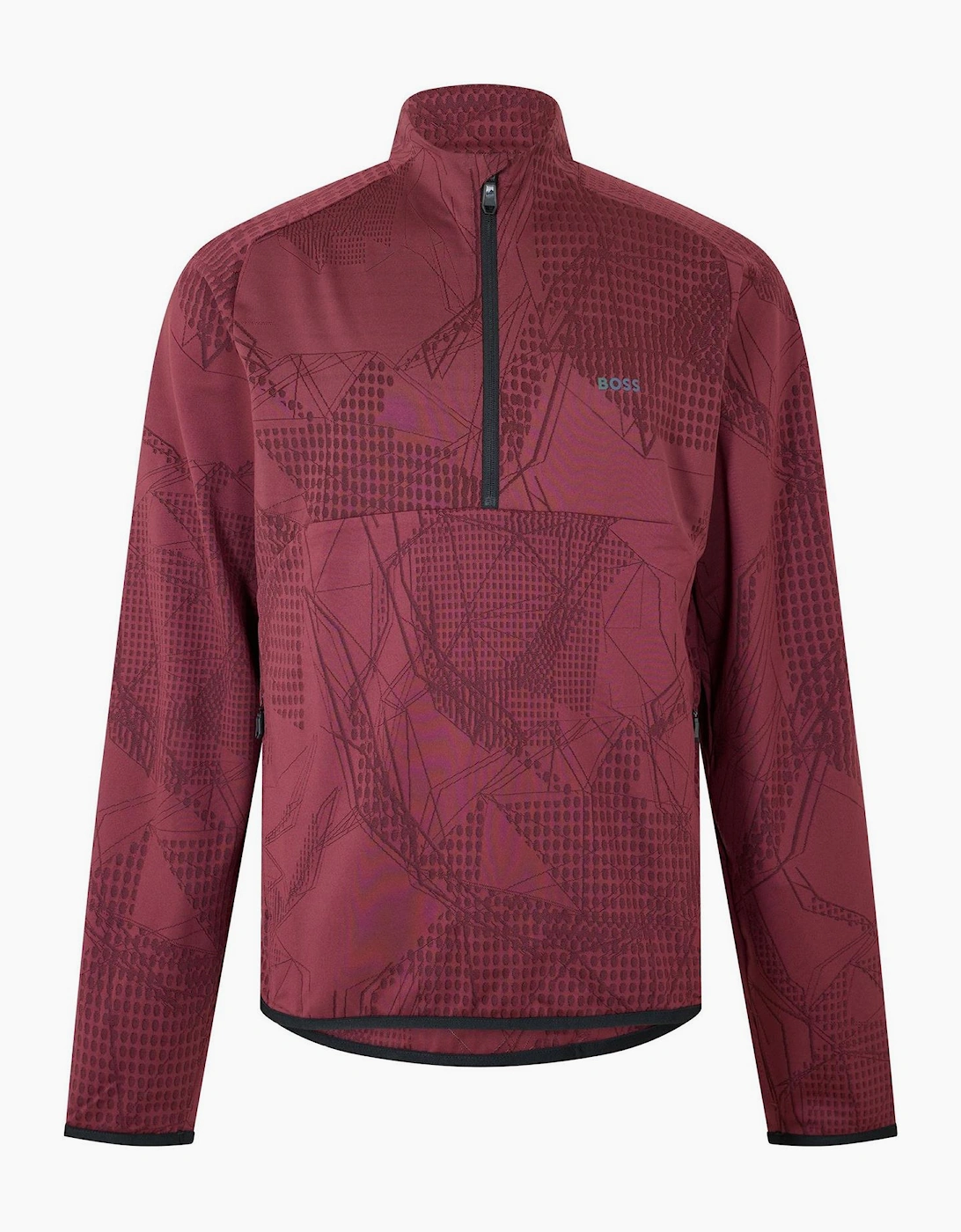Desert Active Funnel Neck High Collar Long Sleeve T-Shirt