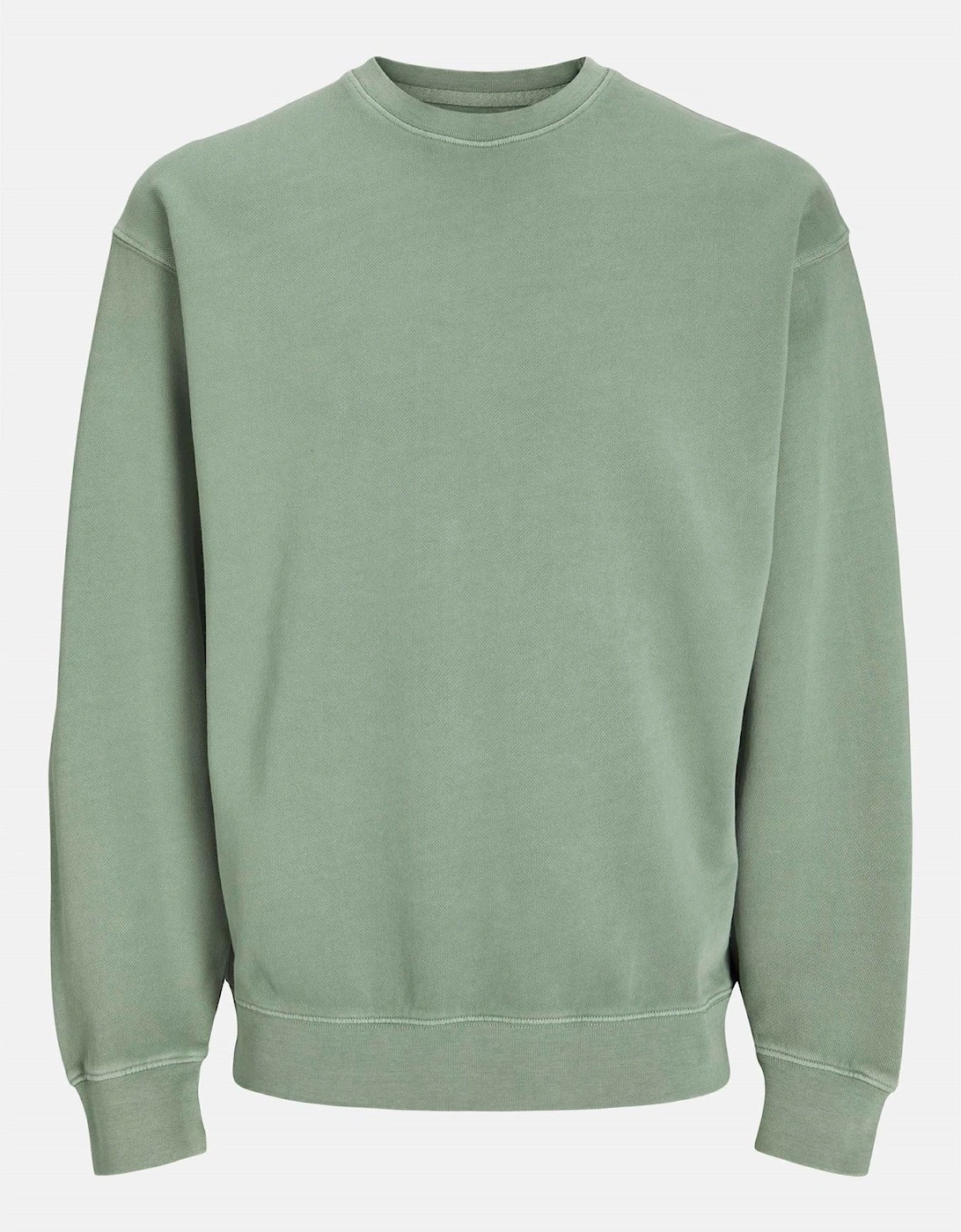 Faded Crew Neck Drop Shoulder Sweatshirt, 7 of 6