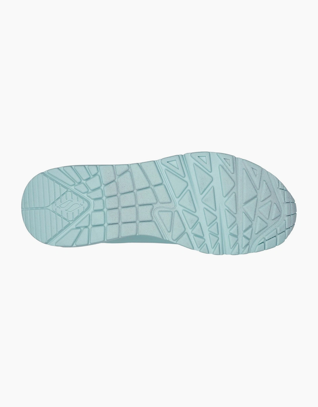 Womens Pastel Durabuck Lace Up Fash Low Top Trainers