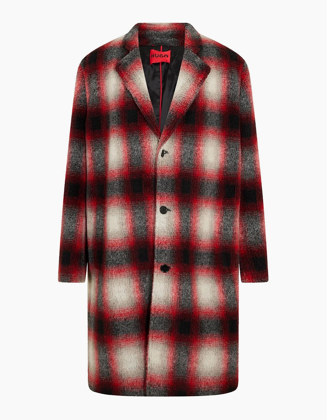 Merlon2242 Plaid Patterned Over Coat, 4 of 3