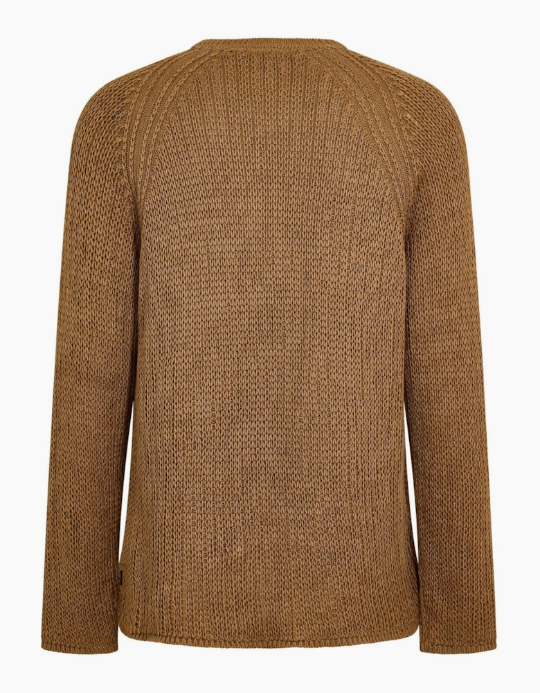 Crew Neck Raglan Sleeve Sweater
