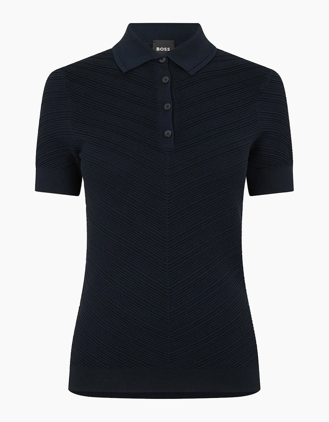 Collared Neck Short Sleeve Jersey Polo Shirt, 4 of 3