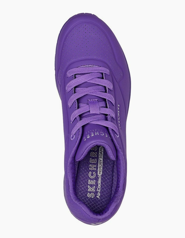 Womens Lace Up Sneaker Low Top Trainers