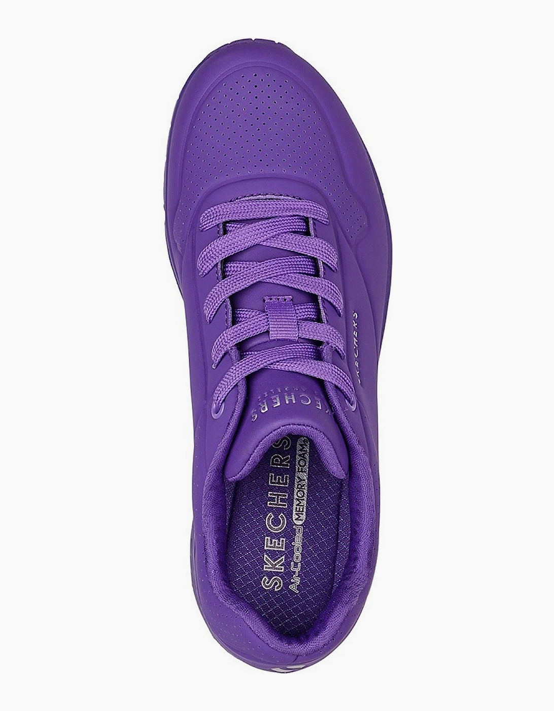 Womens Lace Up Sneaker Low Top Trainers