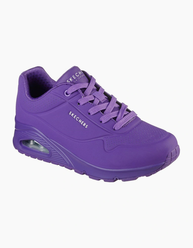 Womens Lace Up Sneaker Low Top Trainers