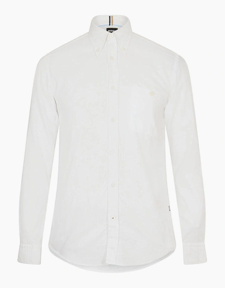 Oxford Button Down Collar Long Sleeve Shirt