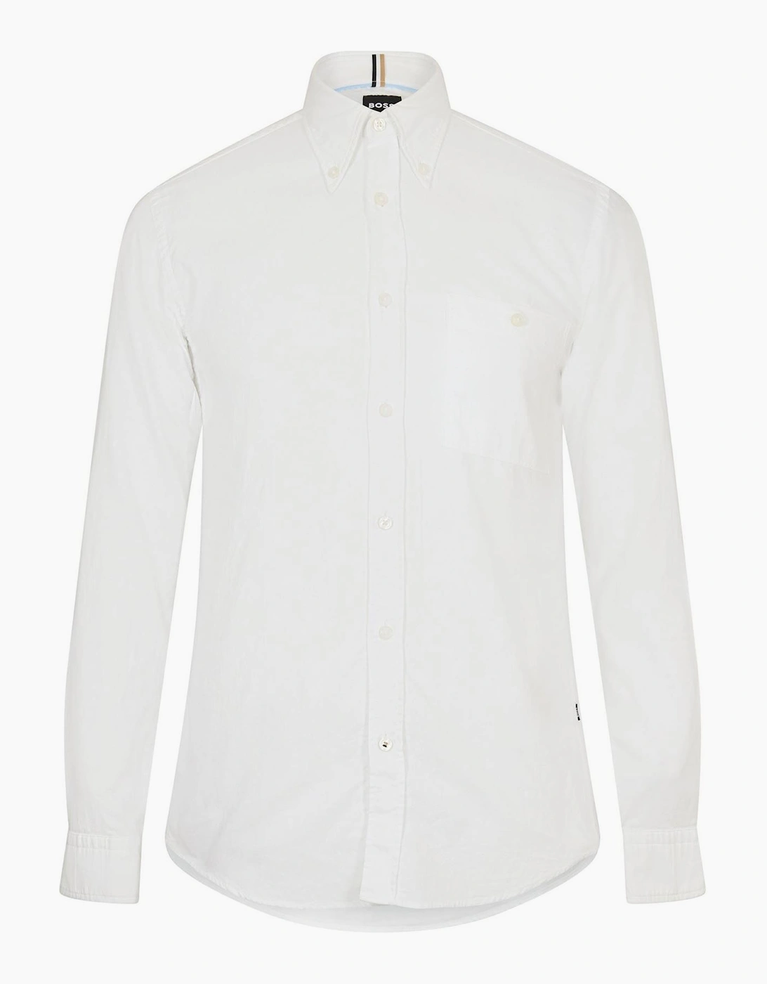 Oxford Button Down Collar Long Sleeve Shirt, 4 of 3