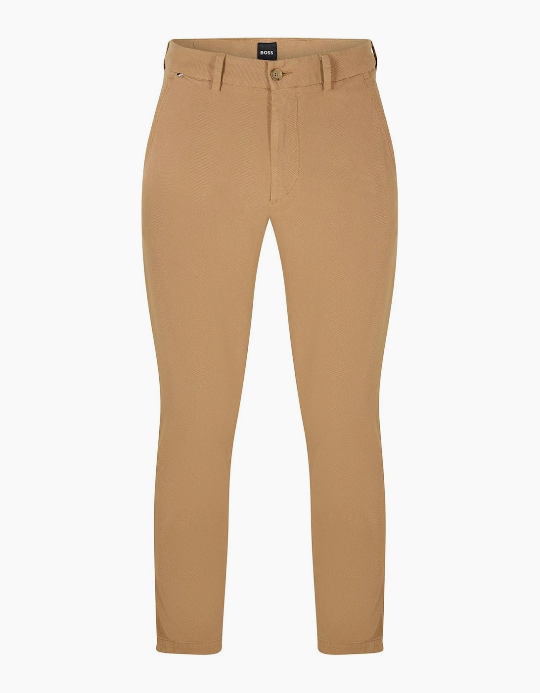 Solid Patterned Straight Chinos