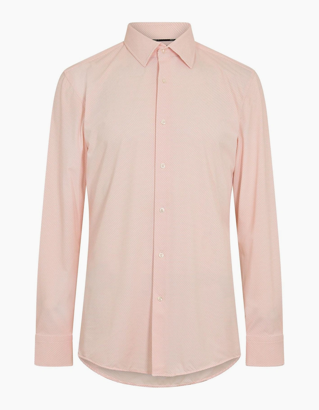 Point Collar Long Sleeve Oxford Shirt