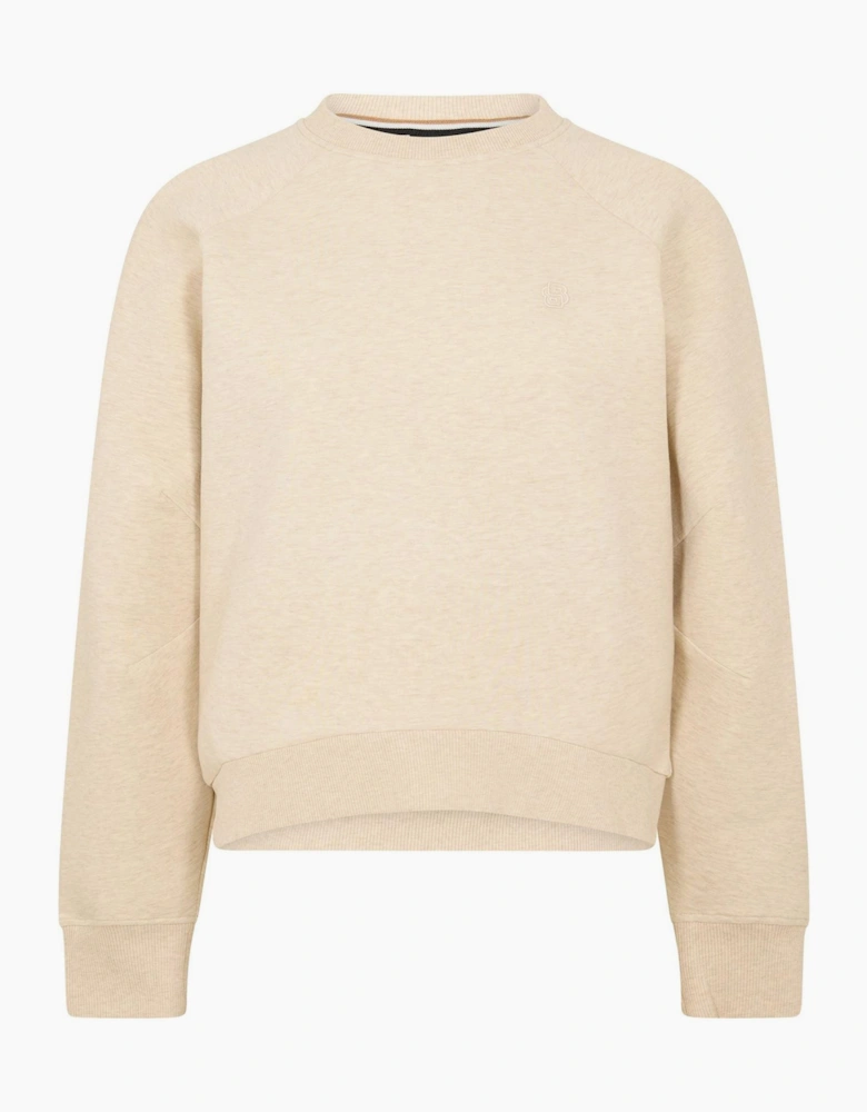 Crew Neck Raglan Sleeve Sweatshirt