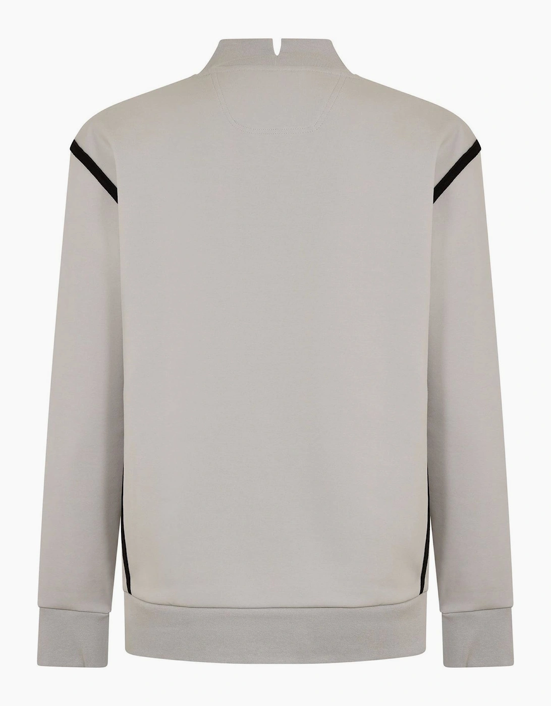 Mock Neck High Collar Long Sleeve Polo Shirt, 4 of 3