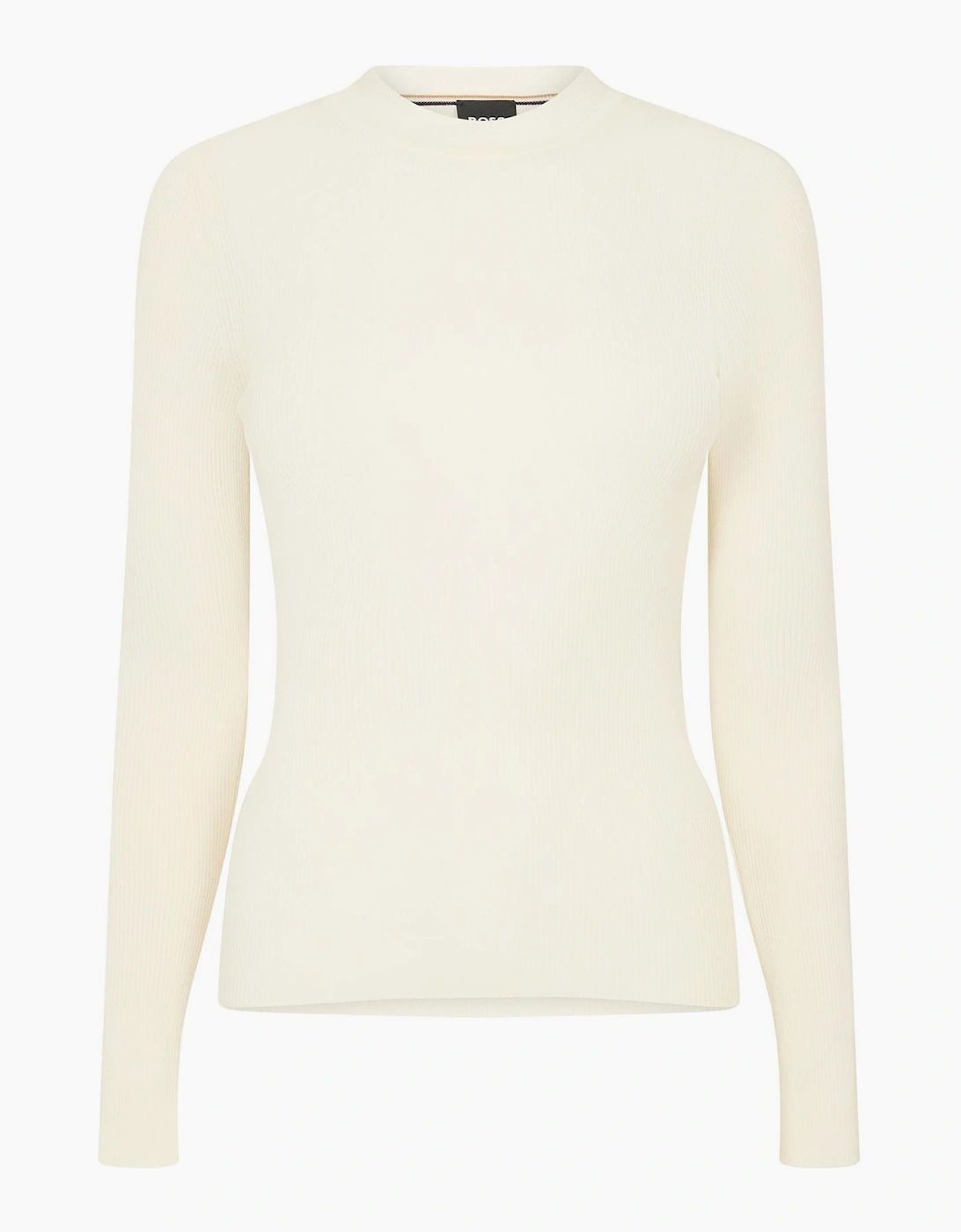 Mock Neck Long Sleeve Slim Fit T-Shirt, 2 of 1
