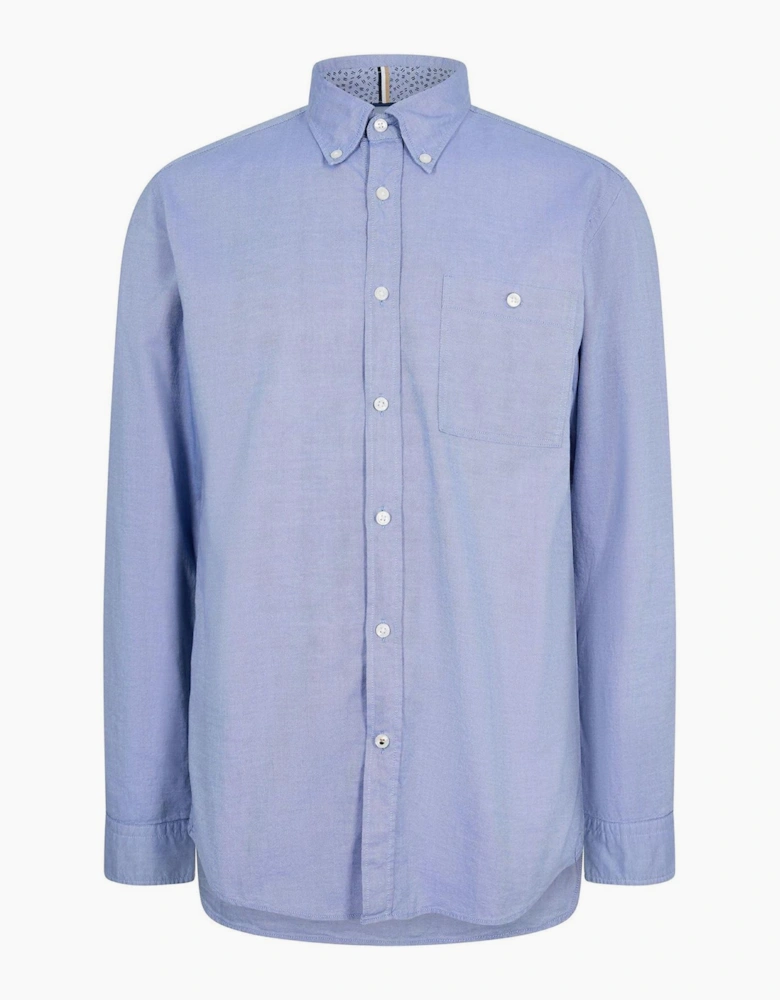 Oxford Button Down Collar Long Sleeve Shirt