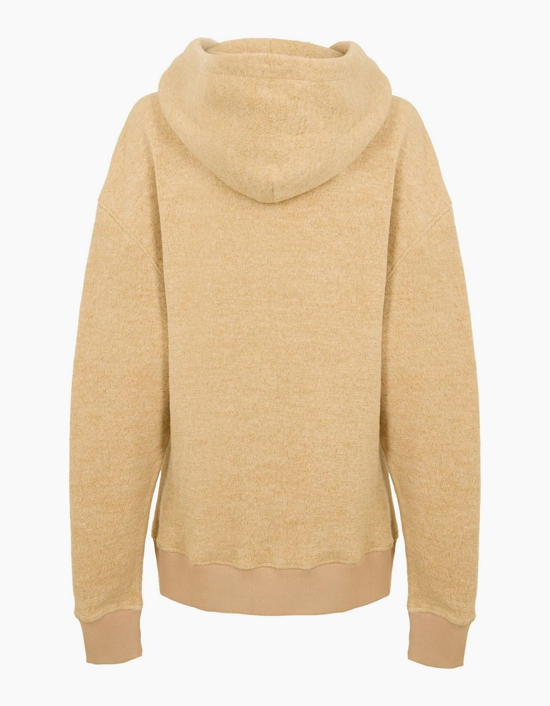Hooded Neck Drop Shoulder Sweatshirt
