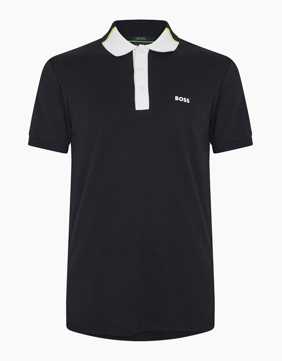 Collared Neck Short Sleeve Polo Shirt, 4 of 3