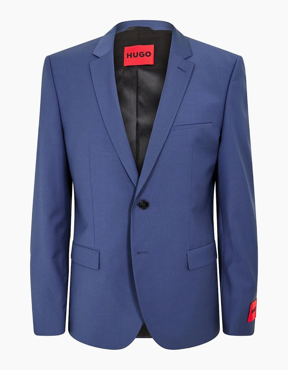 Arti Hesten Solid Patterned Flap Pocket Suit Jacket