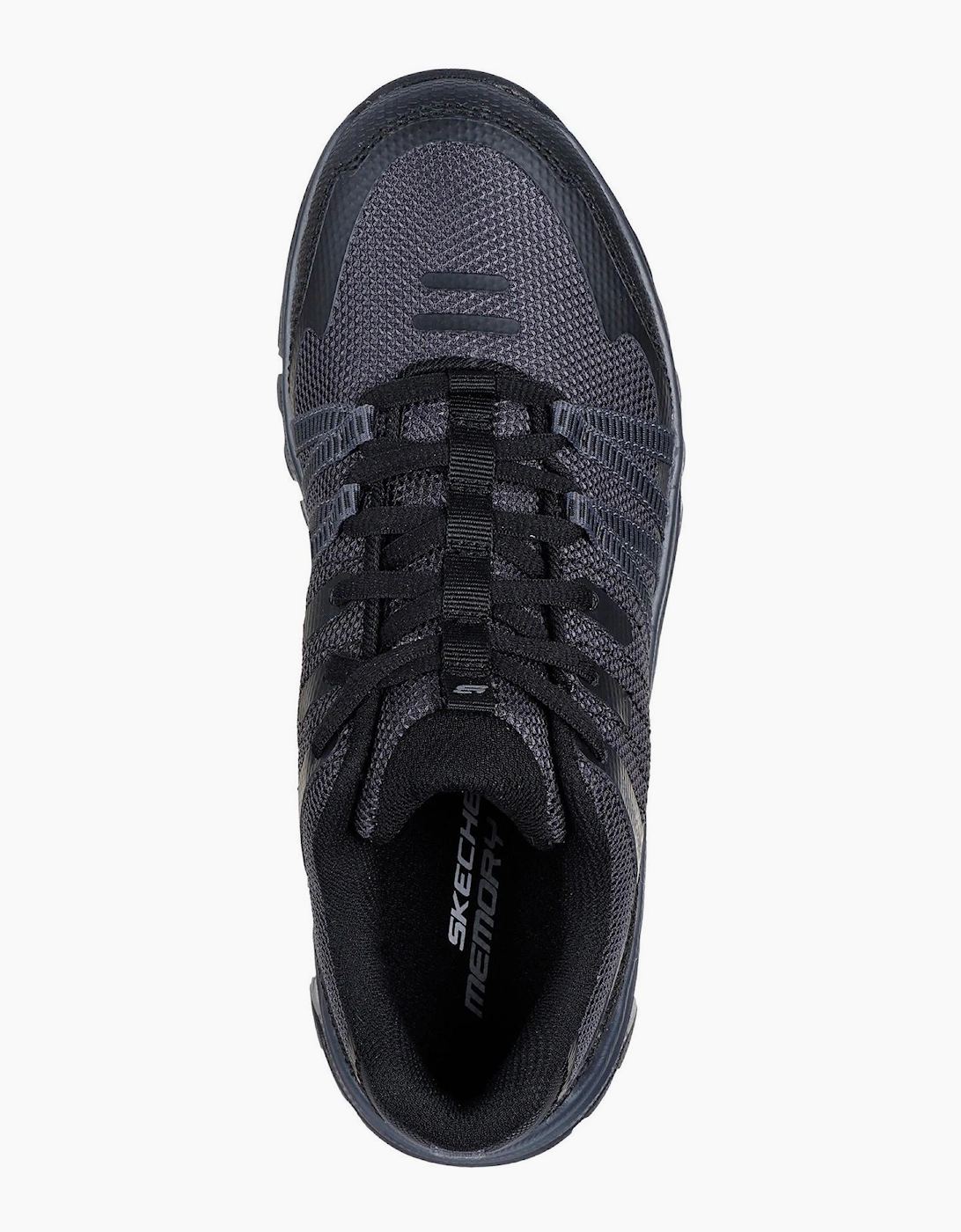 Womens Lace Up Sneaker W Hotmelt Over Slip On Trainers
