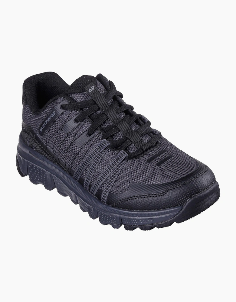 Womens Lace Up Sneaker W Hotmelt Over Slip On Trainers