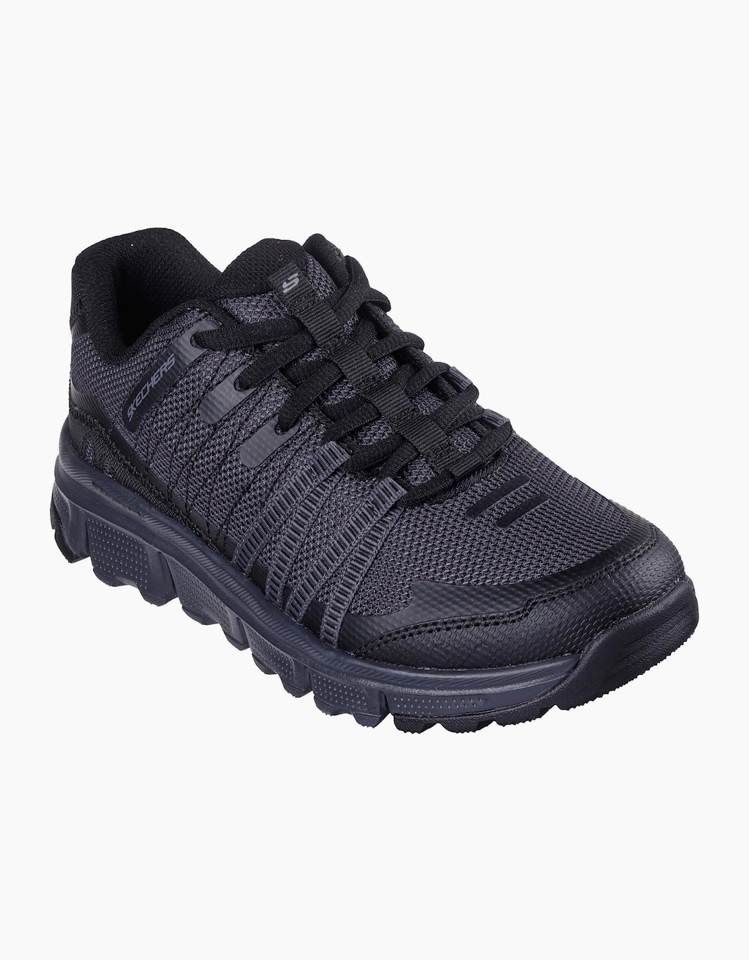 Womens Lace Up Sneaker W Hotmelt Over Slip On Trainers