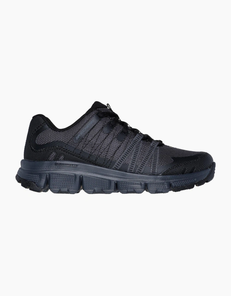 Womens Lace Up Sneaker W Hotmelt Over Slip On Trainers