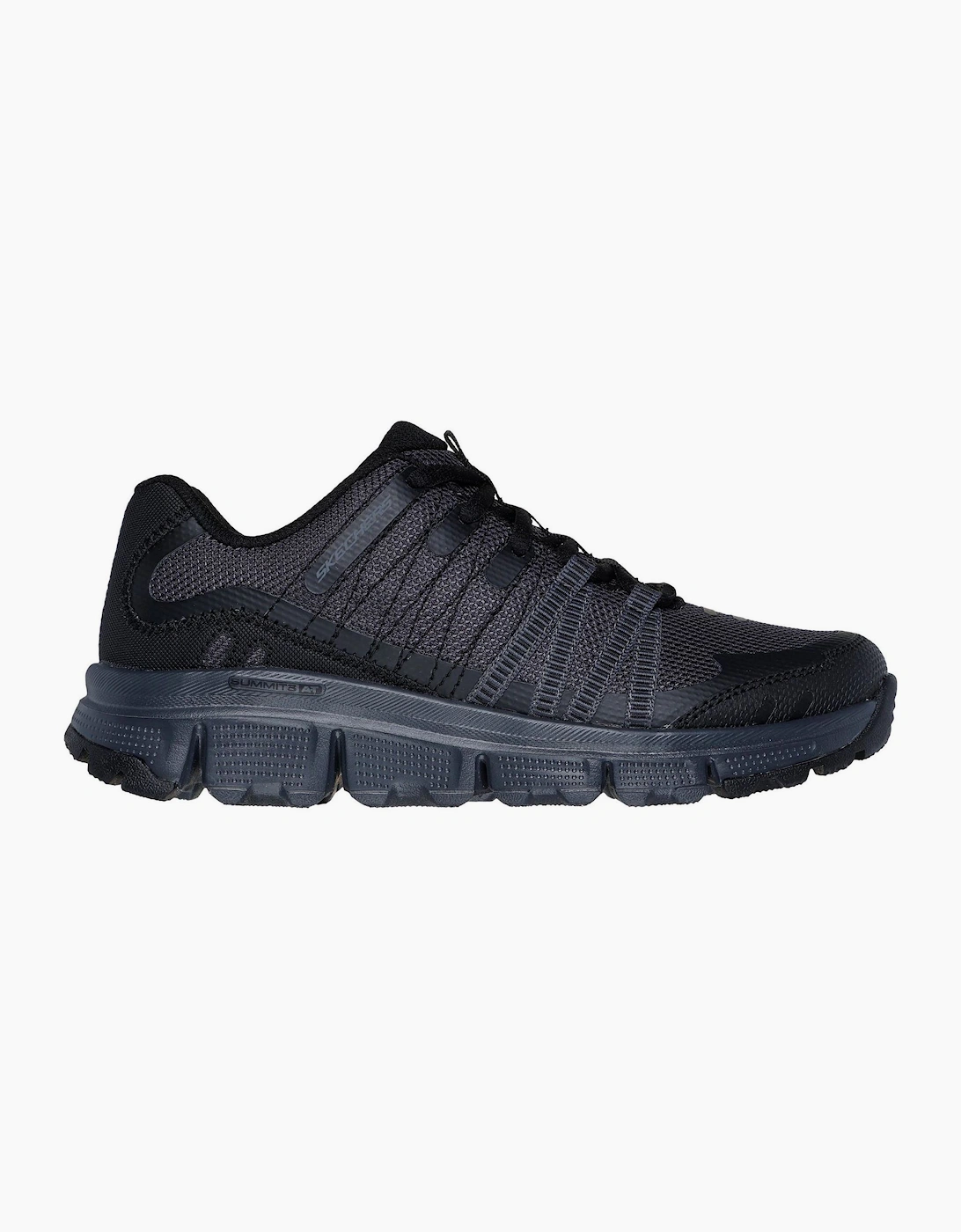 Womens Lace Up Sneaker W Hotmelt Over Slip On Trainers
