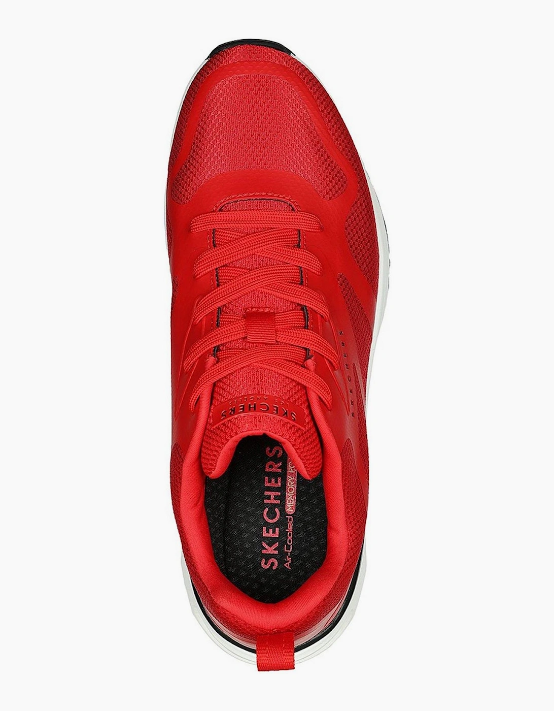 Mesh Print Overlay Low Top Trainers