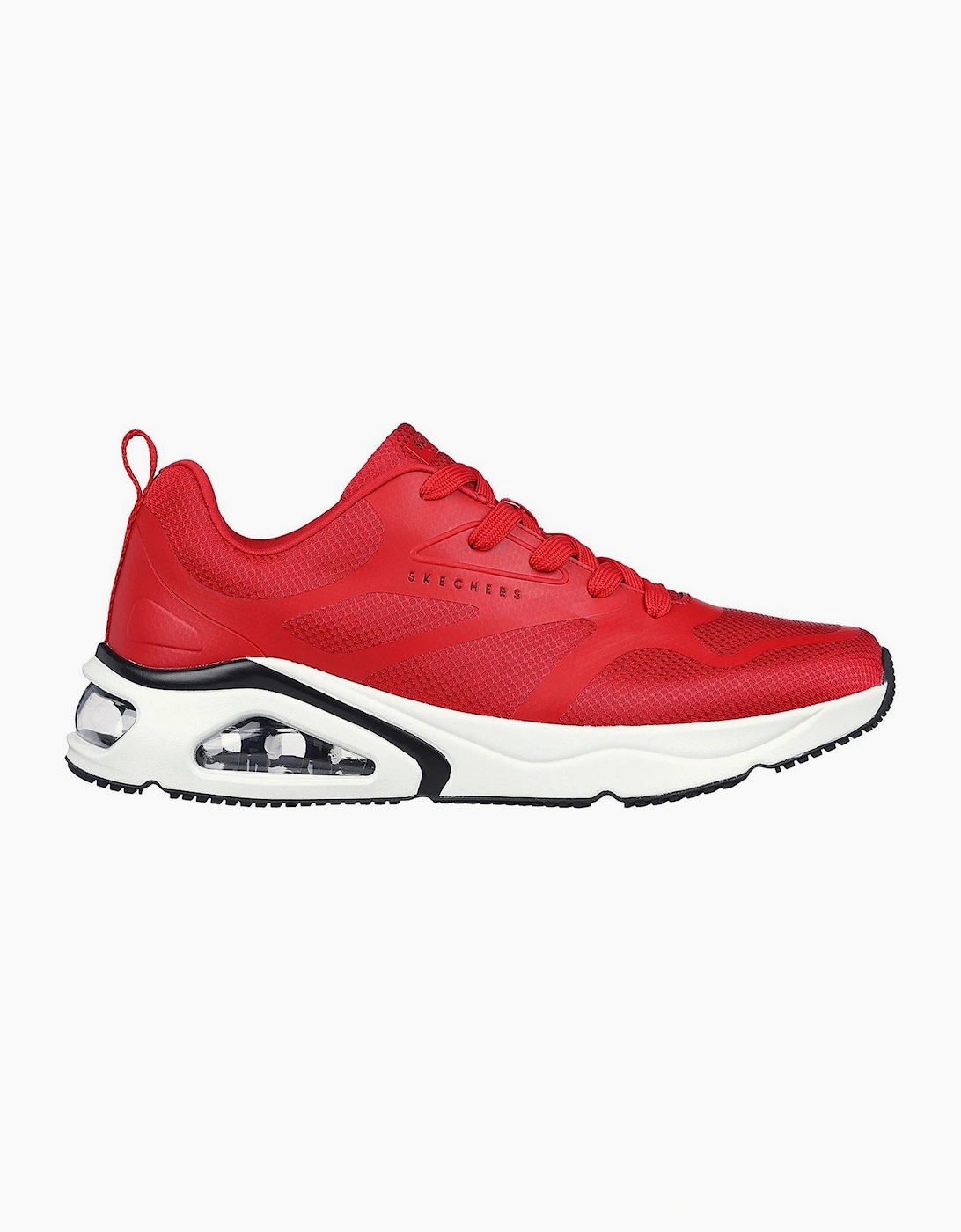 Mesh Print Overlay Low Top Trainers