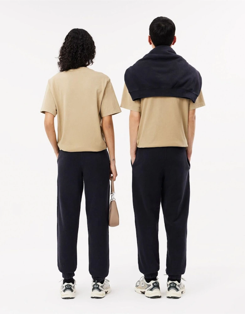 Solid Patterned Elasticated Cuff Sweatpants