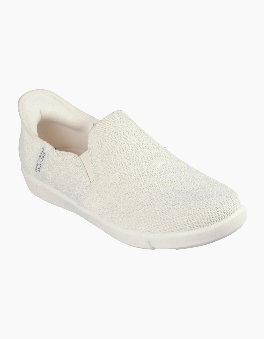 Skechers Women's Cream Breezest Slip On Trainers  3.5 Size 3.5