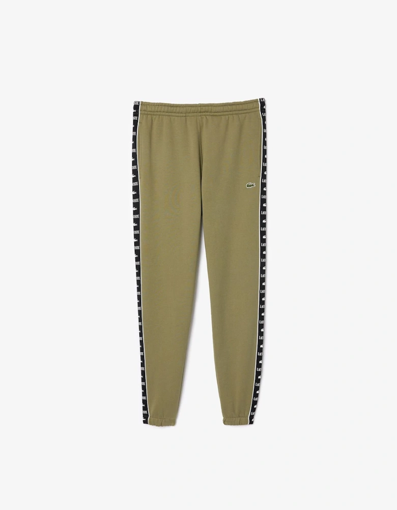 Tapered Logo Printed Track Pants