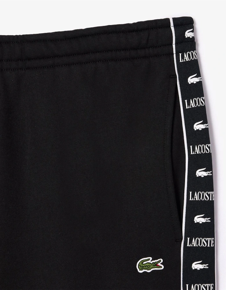 Tapered Logo Printed Track Pants